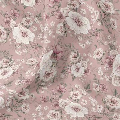 Summer Flowers Dark Pink
