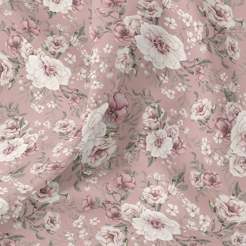 Summer Flowers Dark Pink